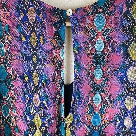 Show Me Your Mumu Snake Print Mini Dress Tunic Size Small - Picture 8 of 8